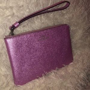 Small Coach® Wristlet Purse